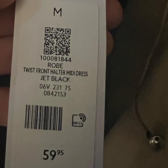 NWOT Dynamite Cross Front Midi Dress - Size Small & Medium - never worn - Picture 5 of 6